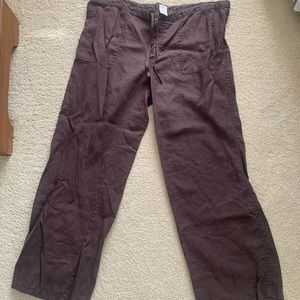 London Jean linen pants 2 pair